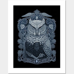 Folklore Owl Posters and Art